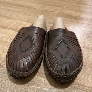 Handmade Indian slippers.